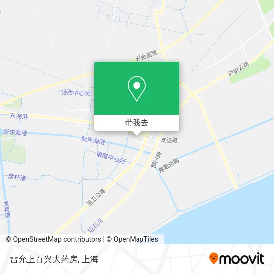 雷允上百兴大药房地图