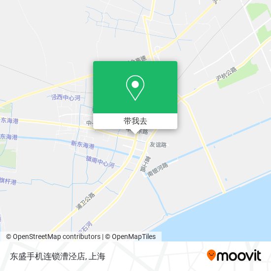 东盛手机连锁漕泾店地图