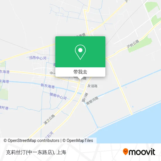 克莉丝汀(中一东路店)地图
