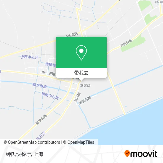 绅氏快餐厅地图