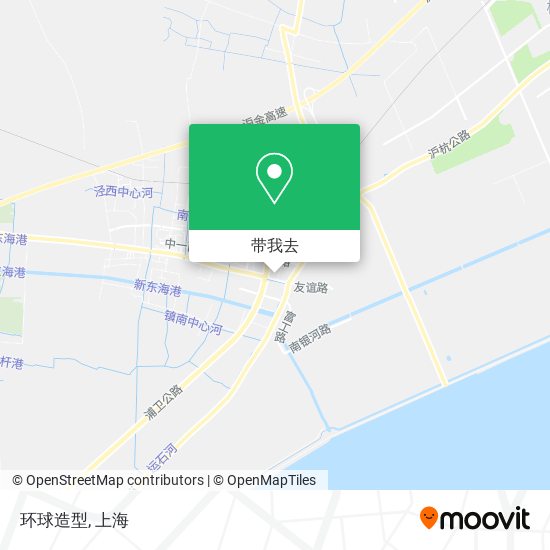 环球造型地图