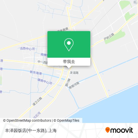 丰泽园饭店(中一东路)地图