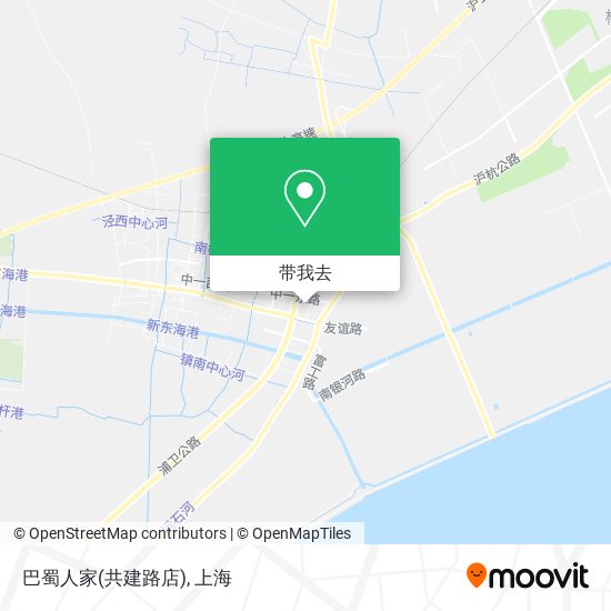 巴蜀人家(共建路店)地图