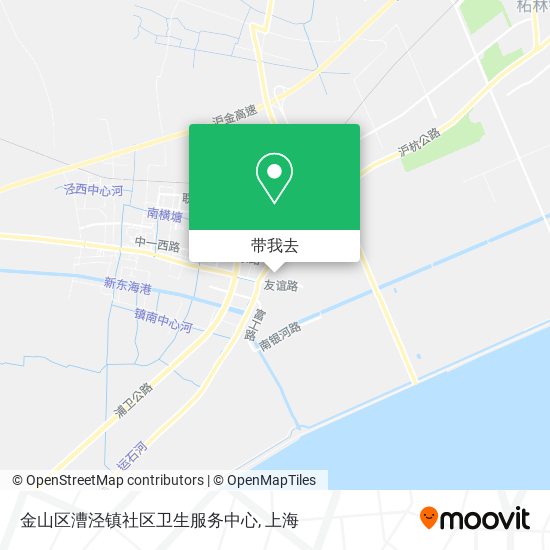 金山区漕泾镇社区卫生服务中心地图