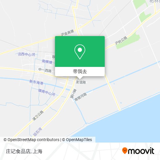 庄记食品店地图
