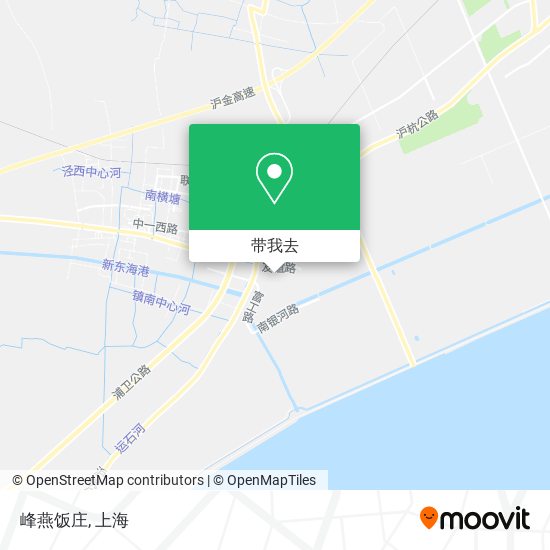 峰燕饭庄地图