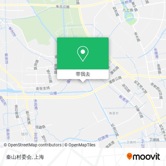 秦山村委会地图