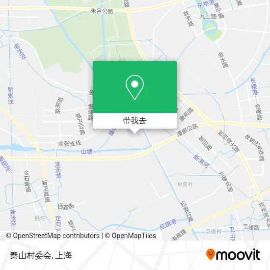 秦山村委会地图