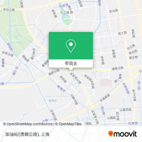 加油站(漕廊公路)地图