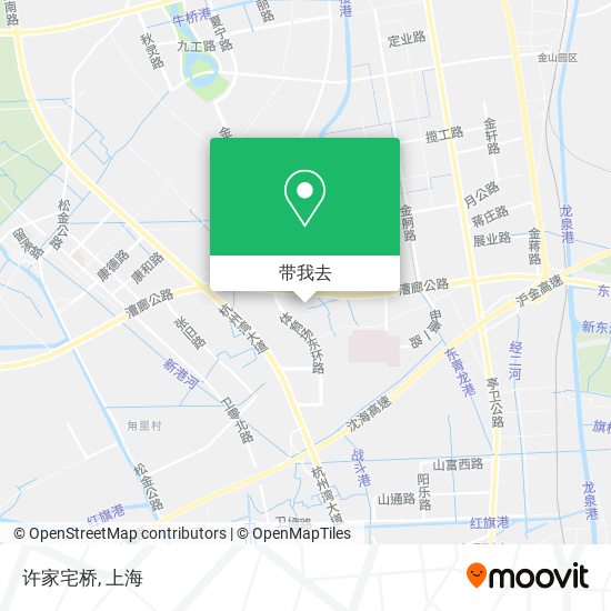 许家宅桥地图