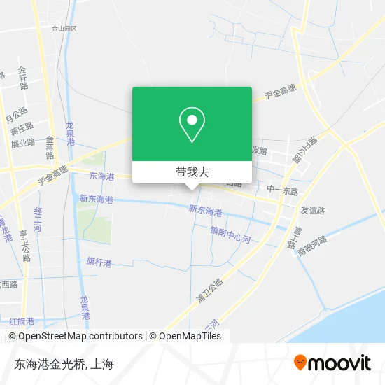 东海港金光桥地图