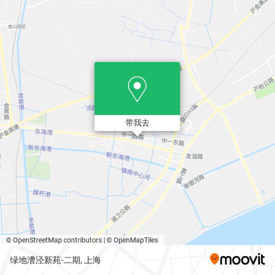 绿地漕泾新苑-二期地图