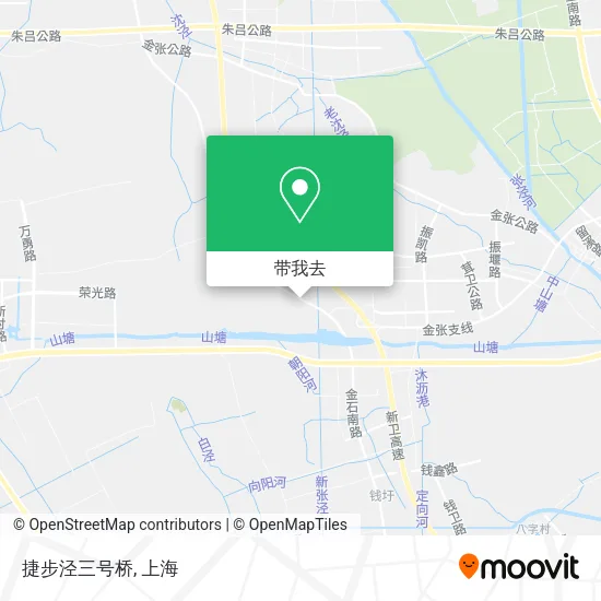 捷步泾三号桥地图