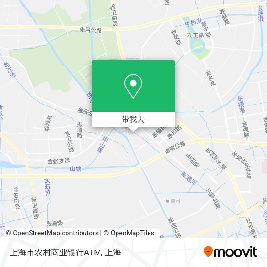 上海市农村商业银行ATM地图