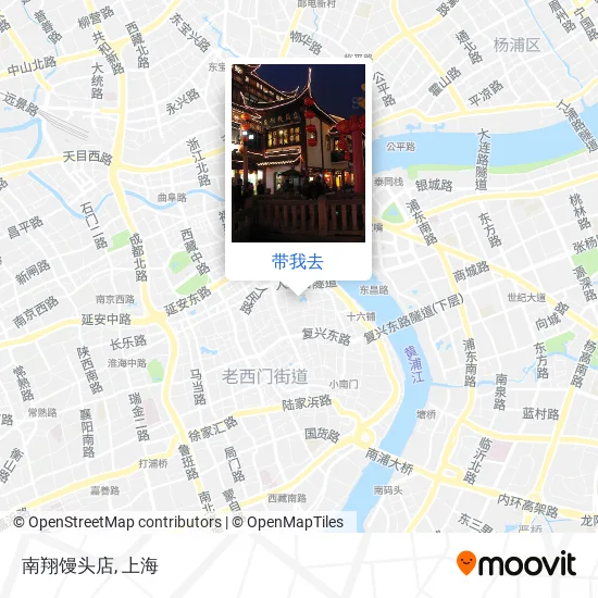 南翔馒头店地图