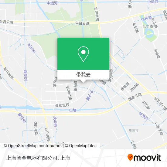 上海智金电器有限公司地图