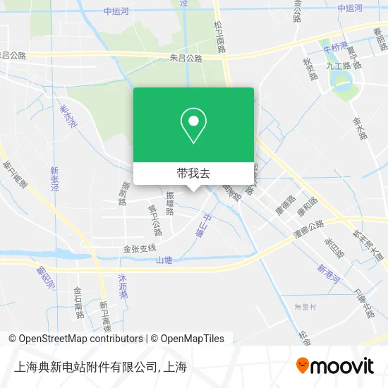 上海典新电站附件有限公司地图