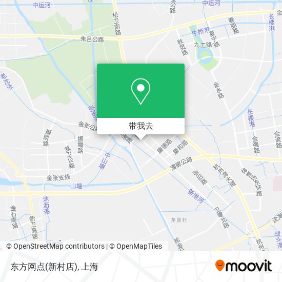 东方网点(新村店)地图