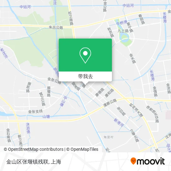金山区张堰镇残联地图
