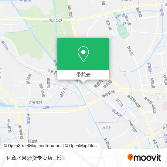 化章水果炒货专卖店地图