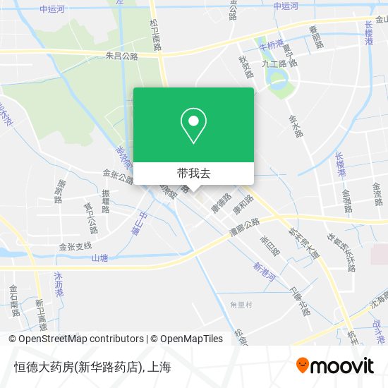 恒德大药房(新华路药店)地图