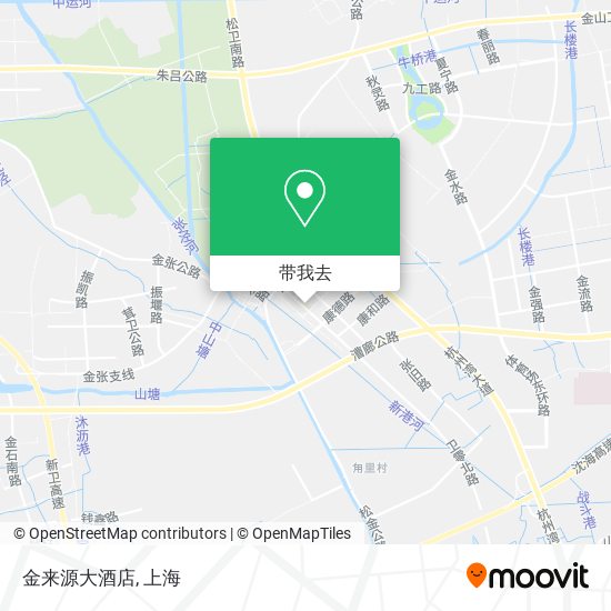 金来源大酒店地图