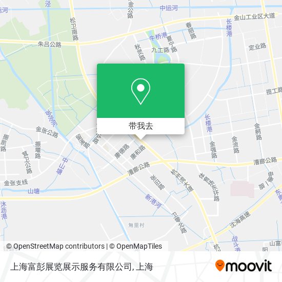 上海富彭展览展示服务有限公司地图