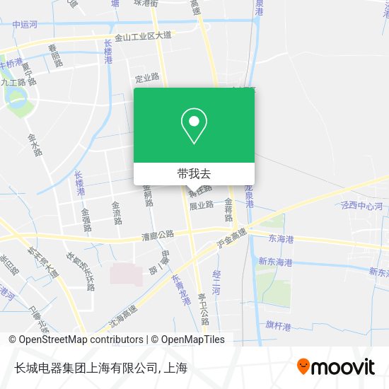 长城电器集团上海有限公司地图
