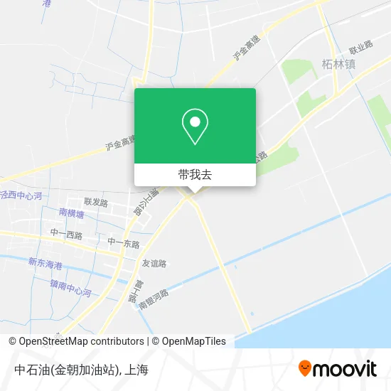 中石油(金朝加油站)地图