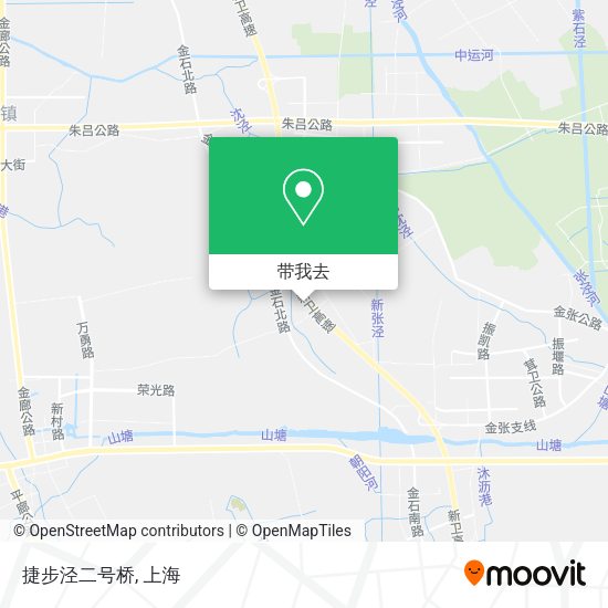 捷步泾二号桥地图