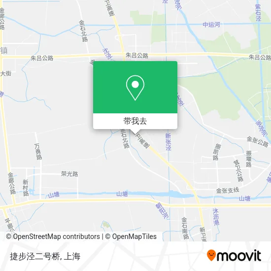 捷步泾二号桥地图