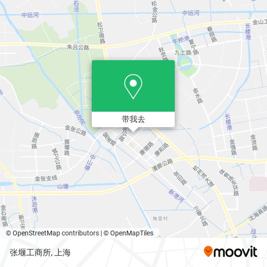 张堰工商所地图