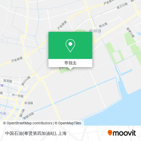 中国石油(奉贤第四加油站)地图