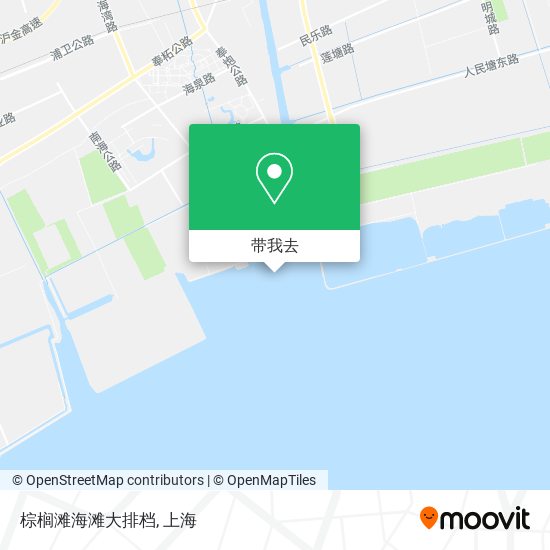 棕榈滩海滩大排档地图