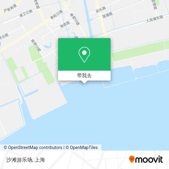 沙滩游乐场地图