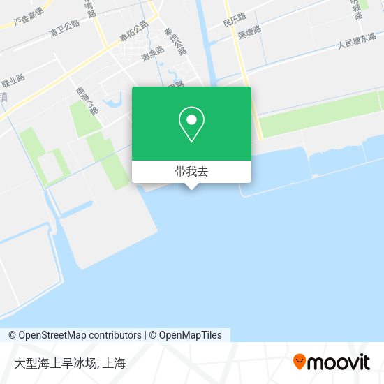 大型海上旱冰场地图