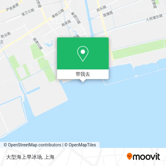 大型海上旱冰场地图