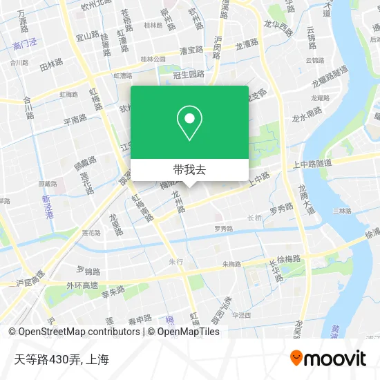 天等路430弄地图