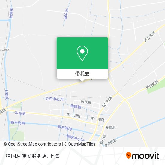建国村便民服务店地图