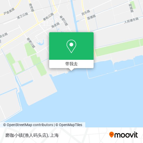 磨咖小镇(渔人码头店)地图