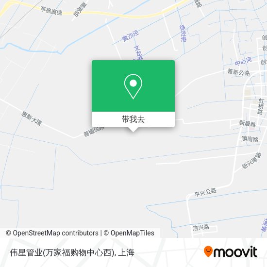 伟星管业(万家福购物中心西)地图