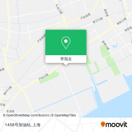 1458号加油站地图