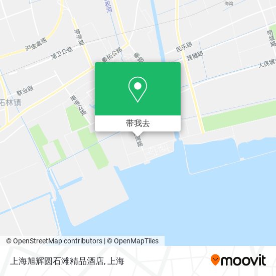 上海旭辉圆石滩精品酒店地图