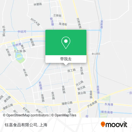 钰嘉食品有限公司地图