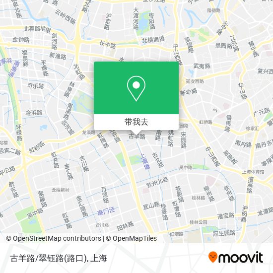古羊路/翠钰路(路口)地图