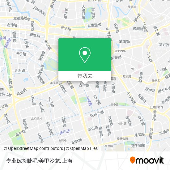 专业嫁接睫毛·美甲沙龙地图