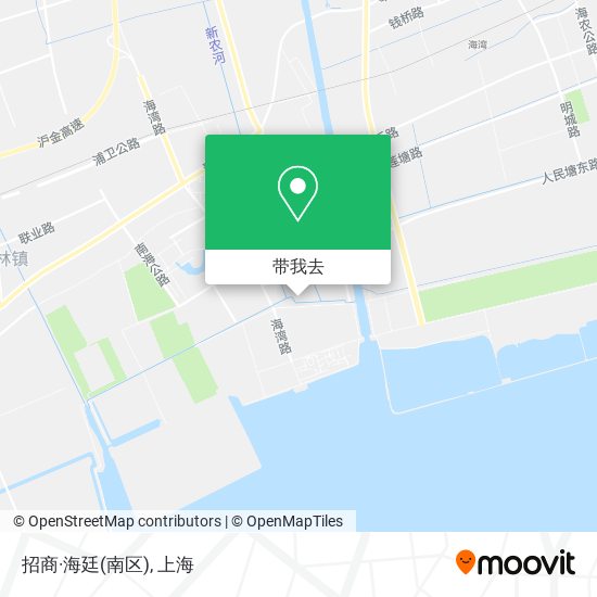 招商·海廷(南区)地图