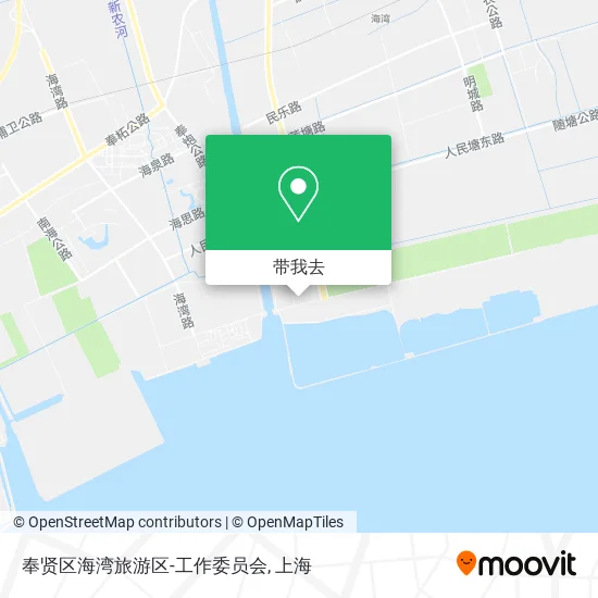 奉贤区海湾旅游区-工作委员会地图