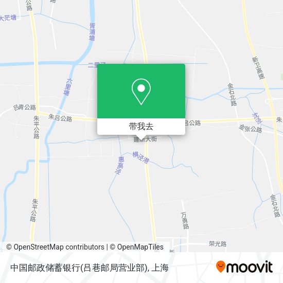 中国邮政储蓄银行(吕巷邮局营业部)地图
