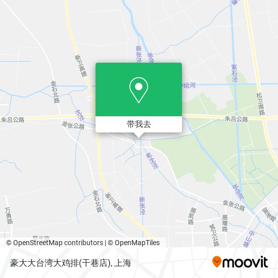 豪大大台湾大鸡排(干巷店)地图